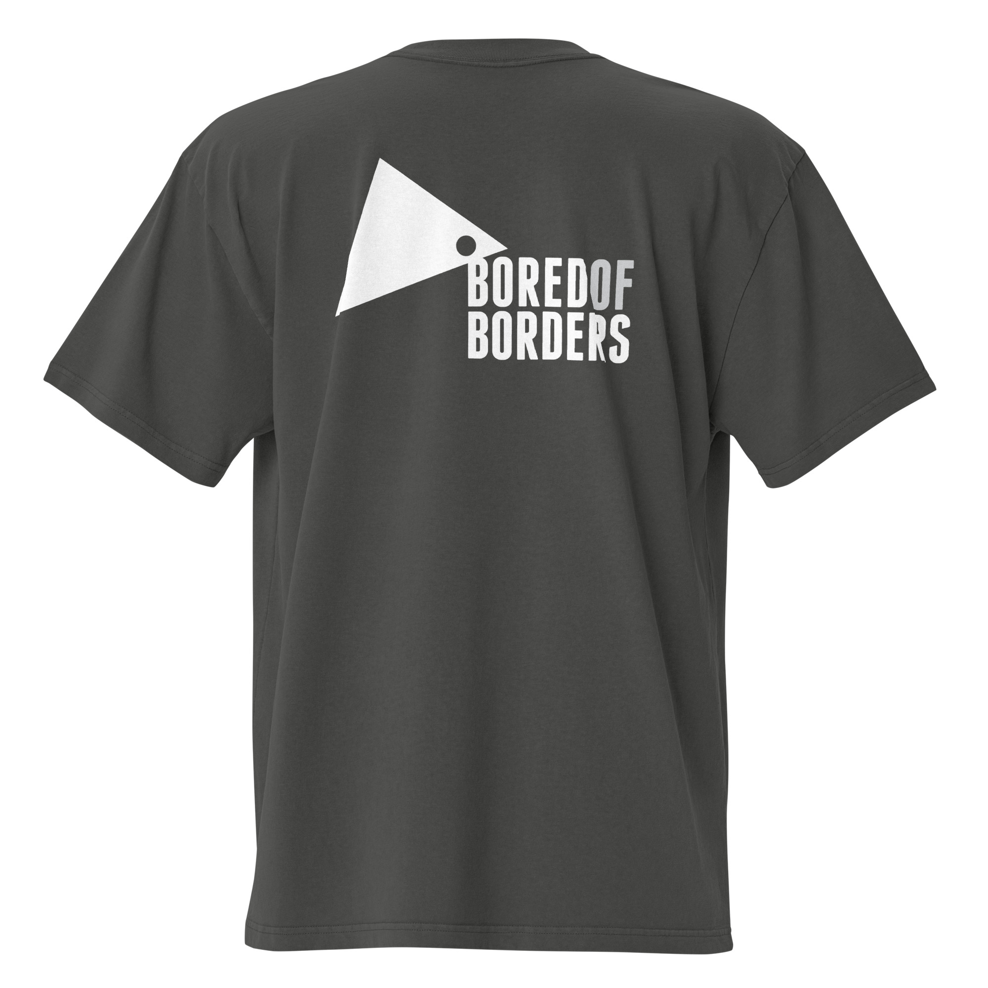 Bored of Borders oversized t-shirt - Image 8