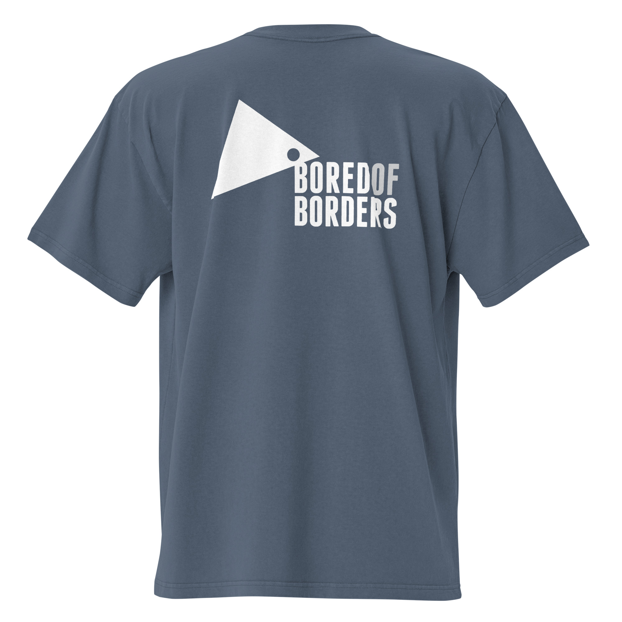 Bored of Borders oversized t-shirt - Image 9