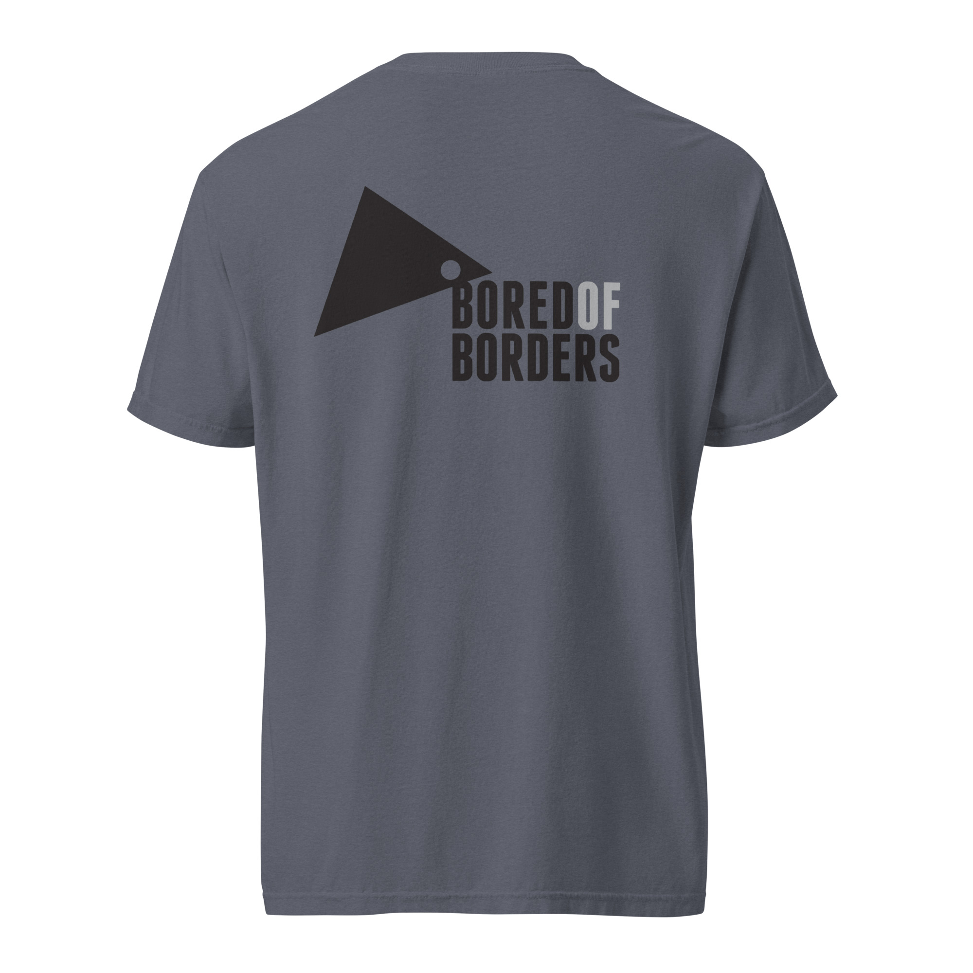 Bored of Borders heavyweight t-shirt - Image 7