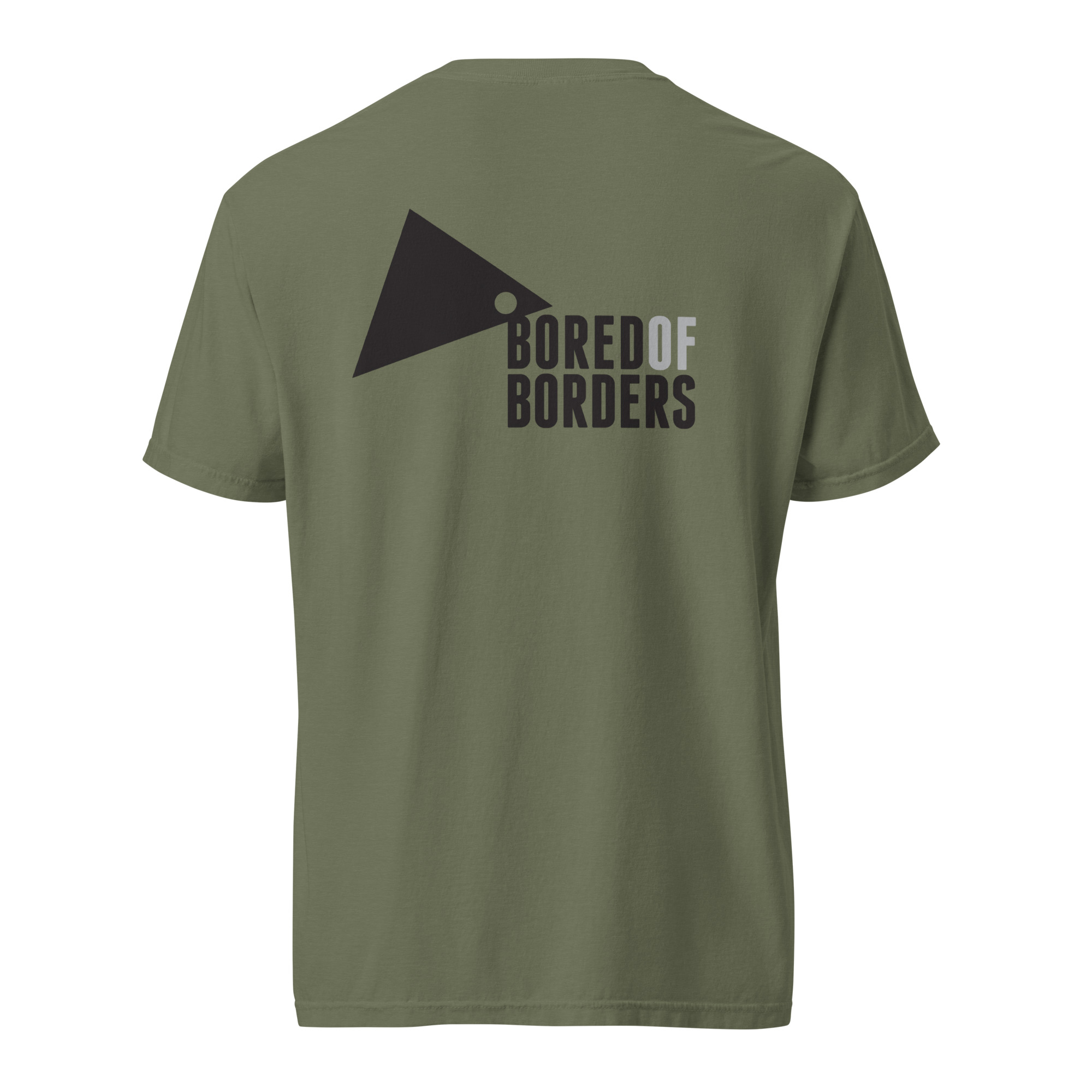 Bored of Borders heavyweight t-shirt - Image 8