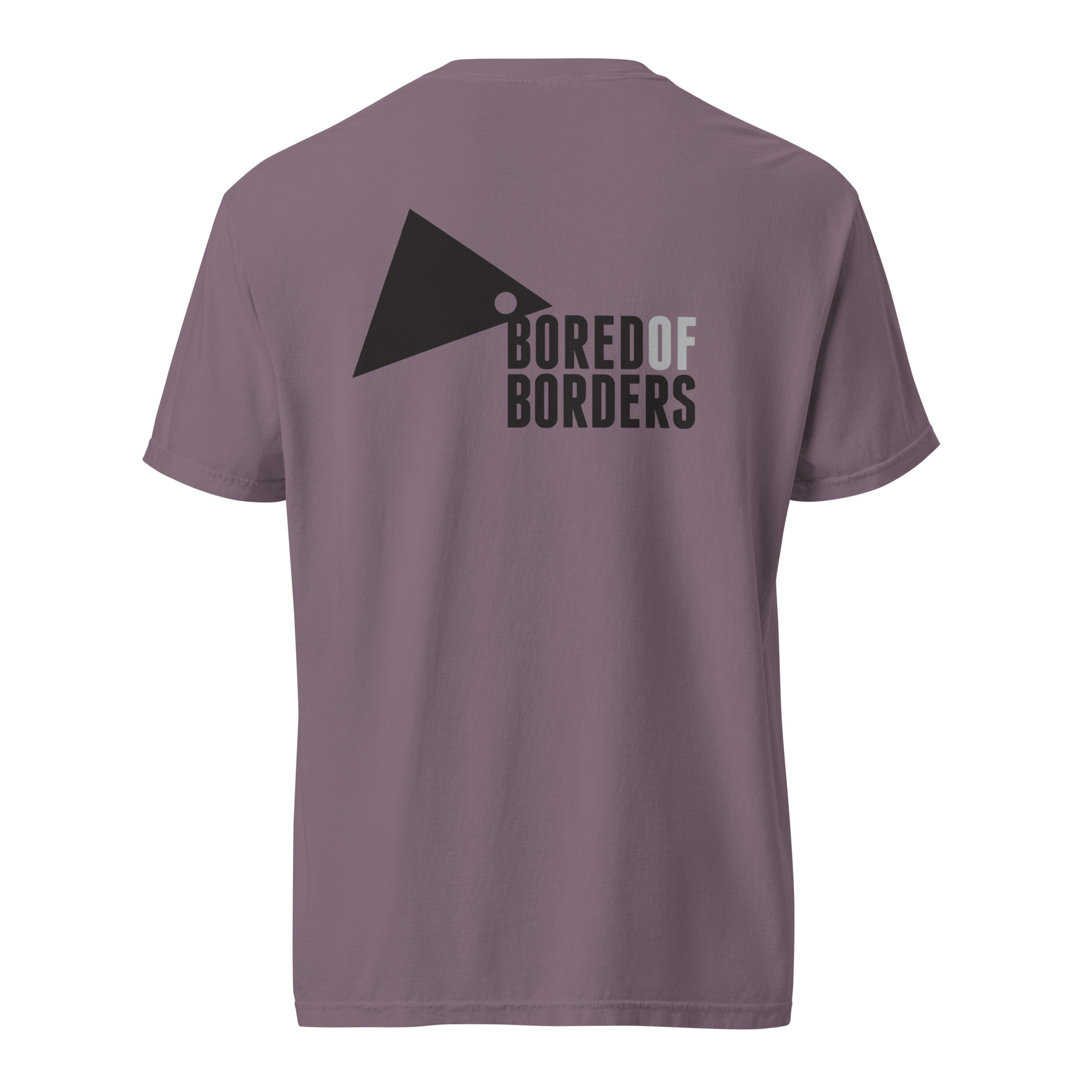 Bored of Borders heavyweight t-shirt - Image 9