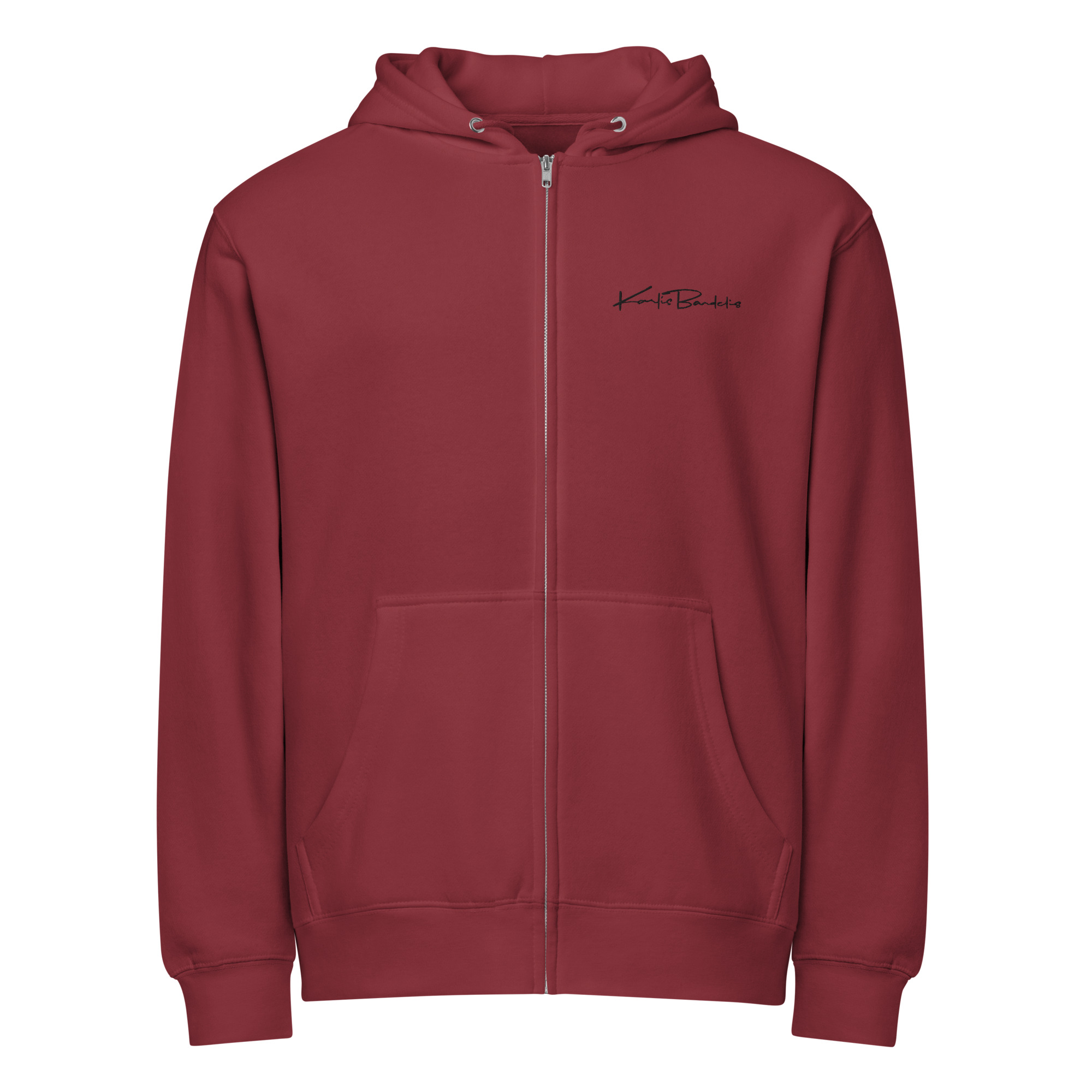 Bored of Borders full zip hoodie - Image 2