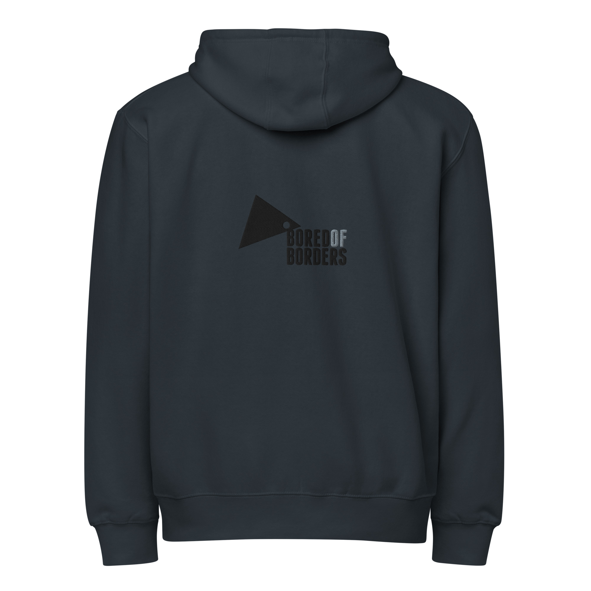 Bored of Borders full zip hoodie - Image 5