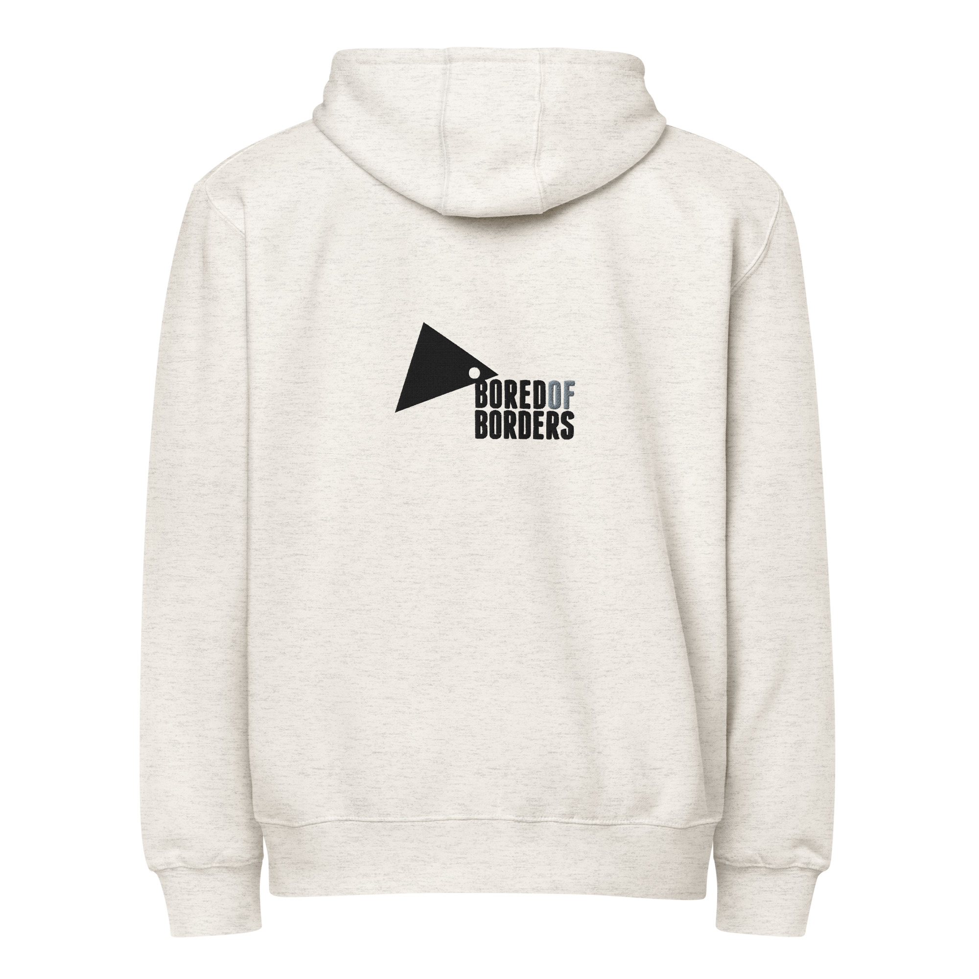 Bored of Borders full zip hoodie - Image 7