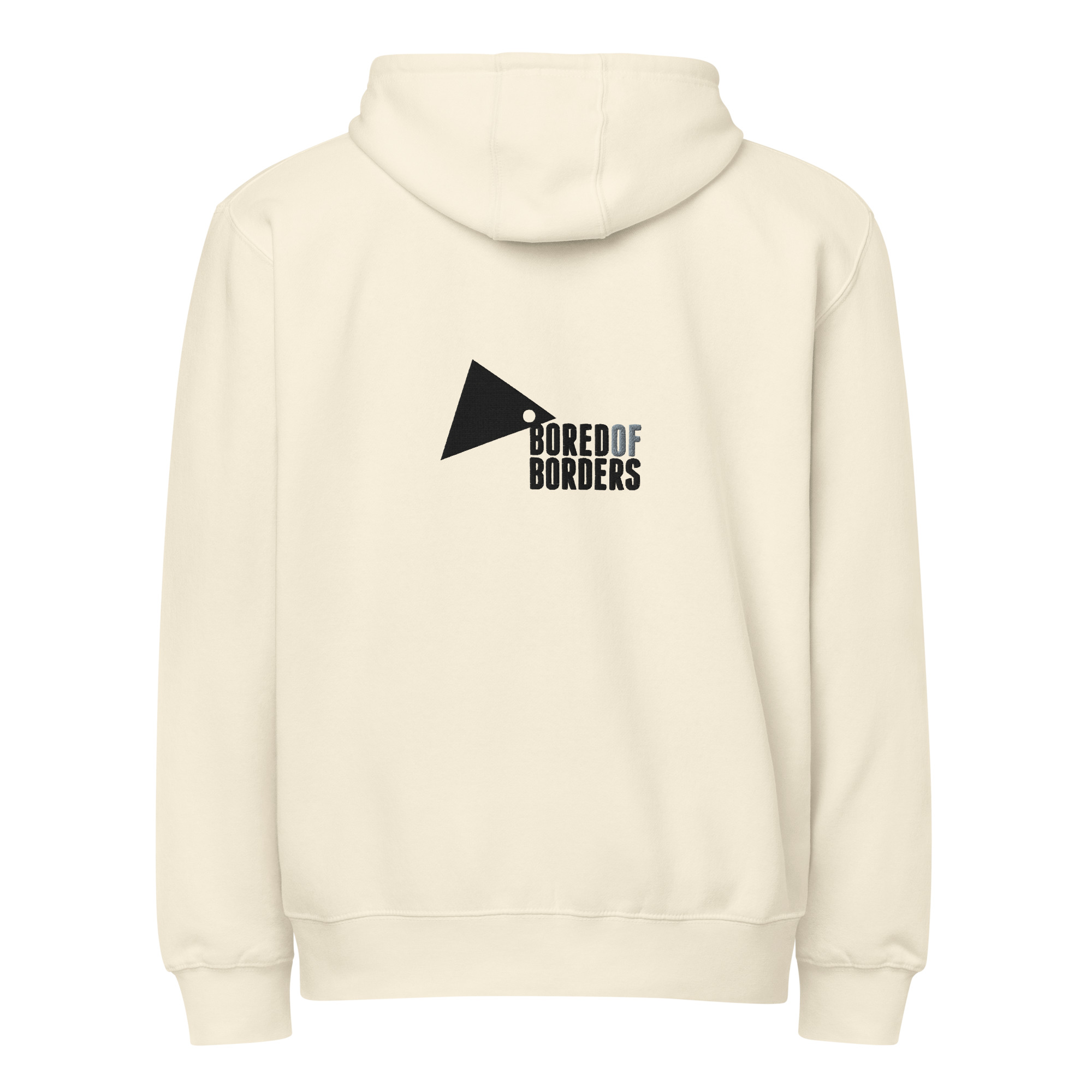 Bored of Borders full zip hoodie - Image 8