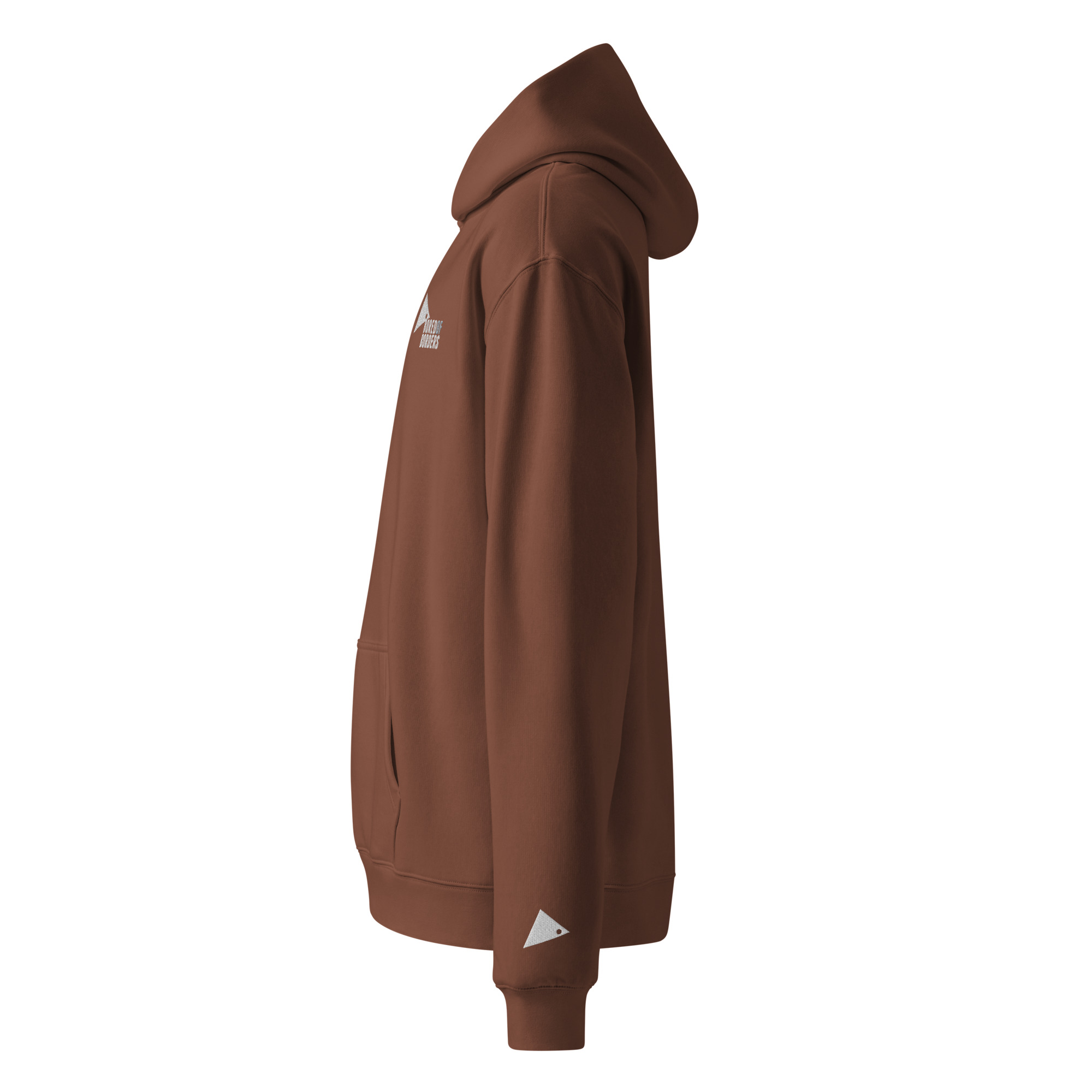Bored of Borders oversized hoodie - Image 3